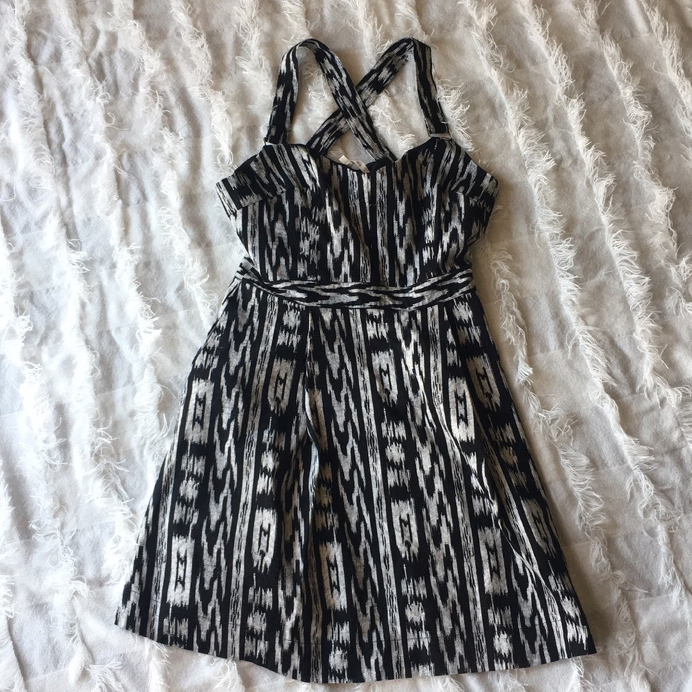RACHEL Rachel Roy Black and white dress